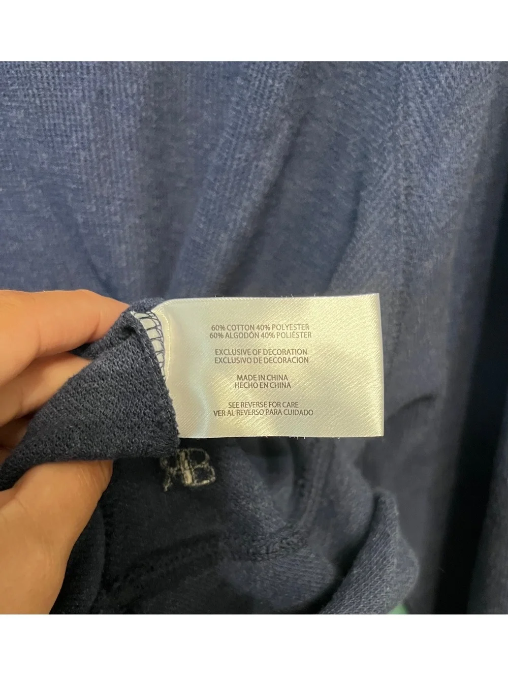 Banana Republic Blue Waffle Knit Raglan Crewneck Cotton Sweater Men XL Normcore